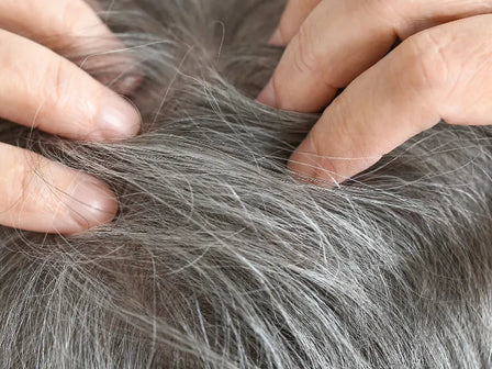 Wie kann man graue Haare verhindern?