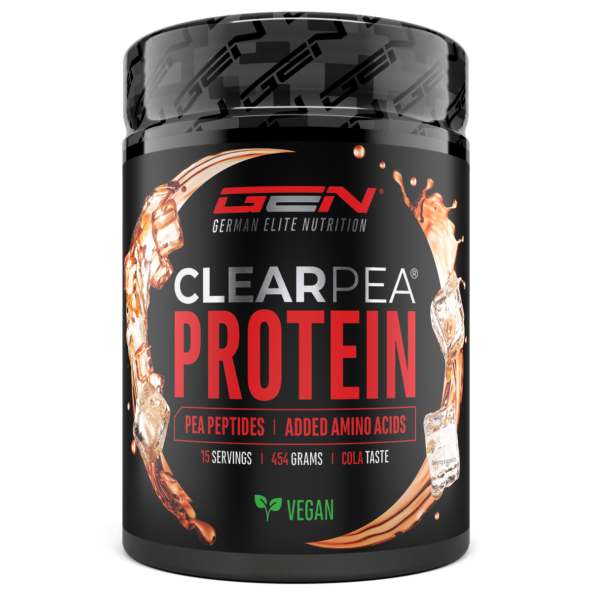 ClearPea® - Proteína vegana transparente - Cola, 454 g