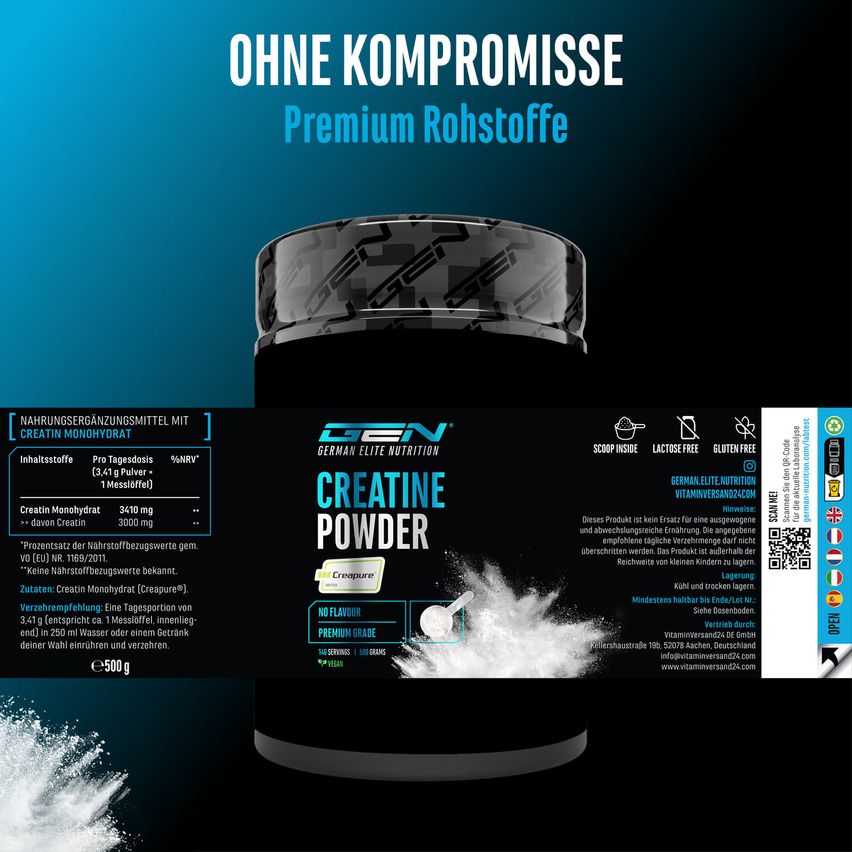 Creapure - Creatine Monohydrate