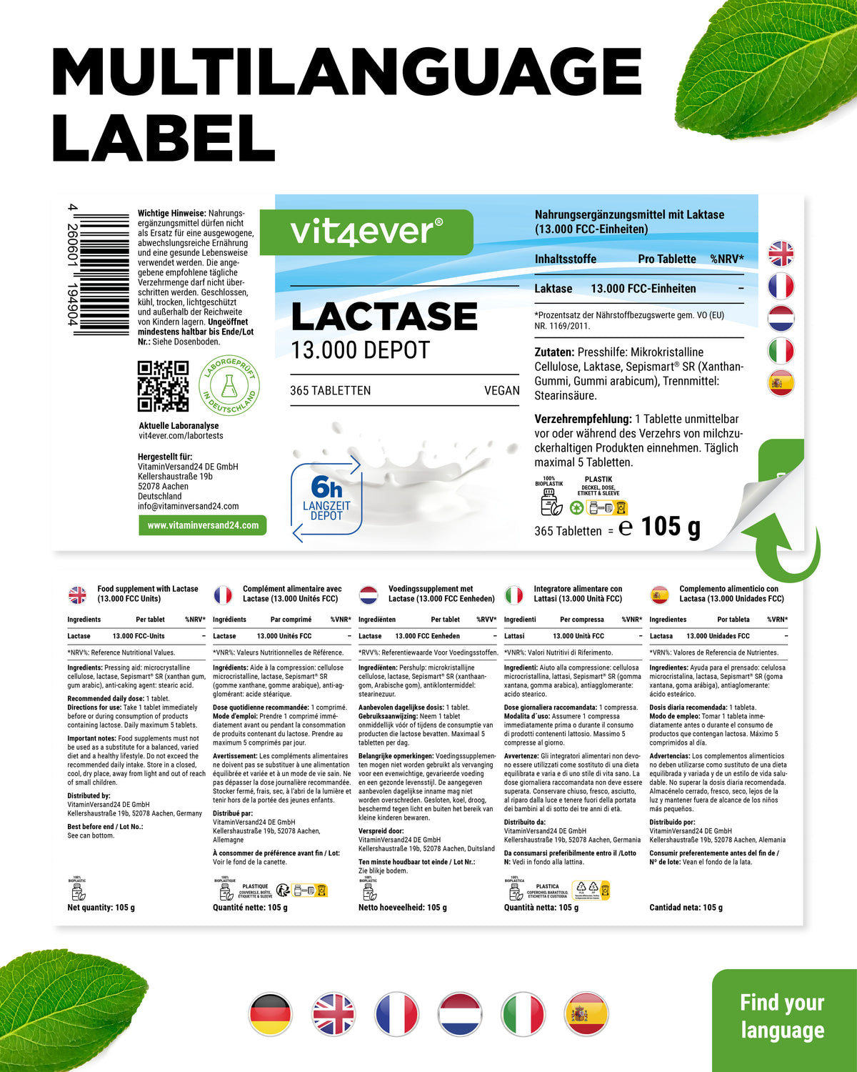 Lactasa Depot 13.000