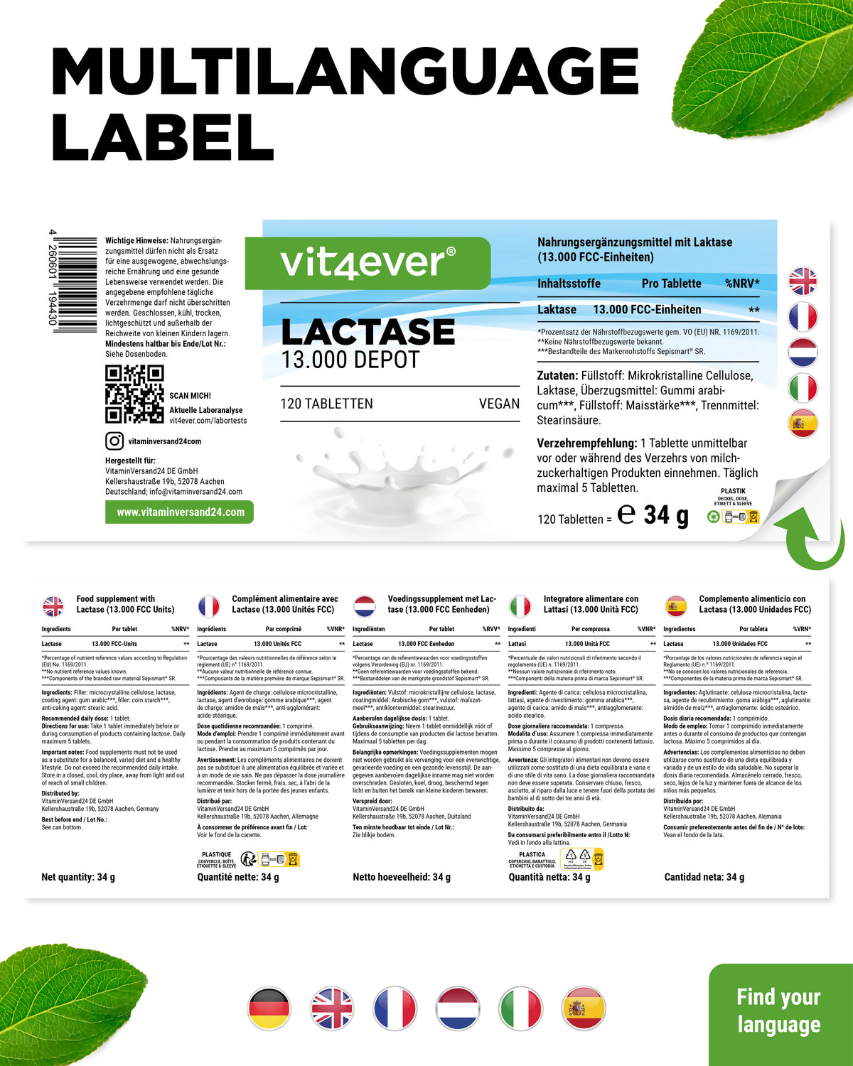 Lactasa Depot 13.000