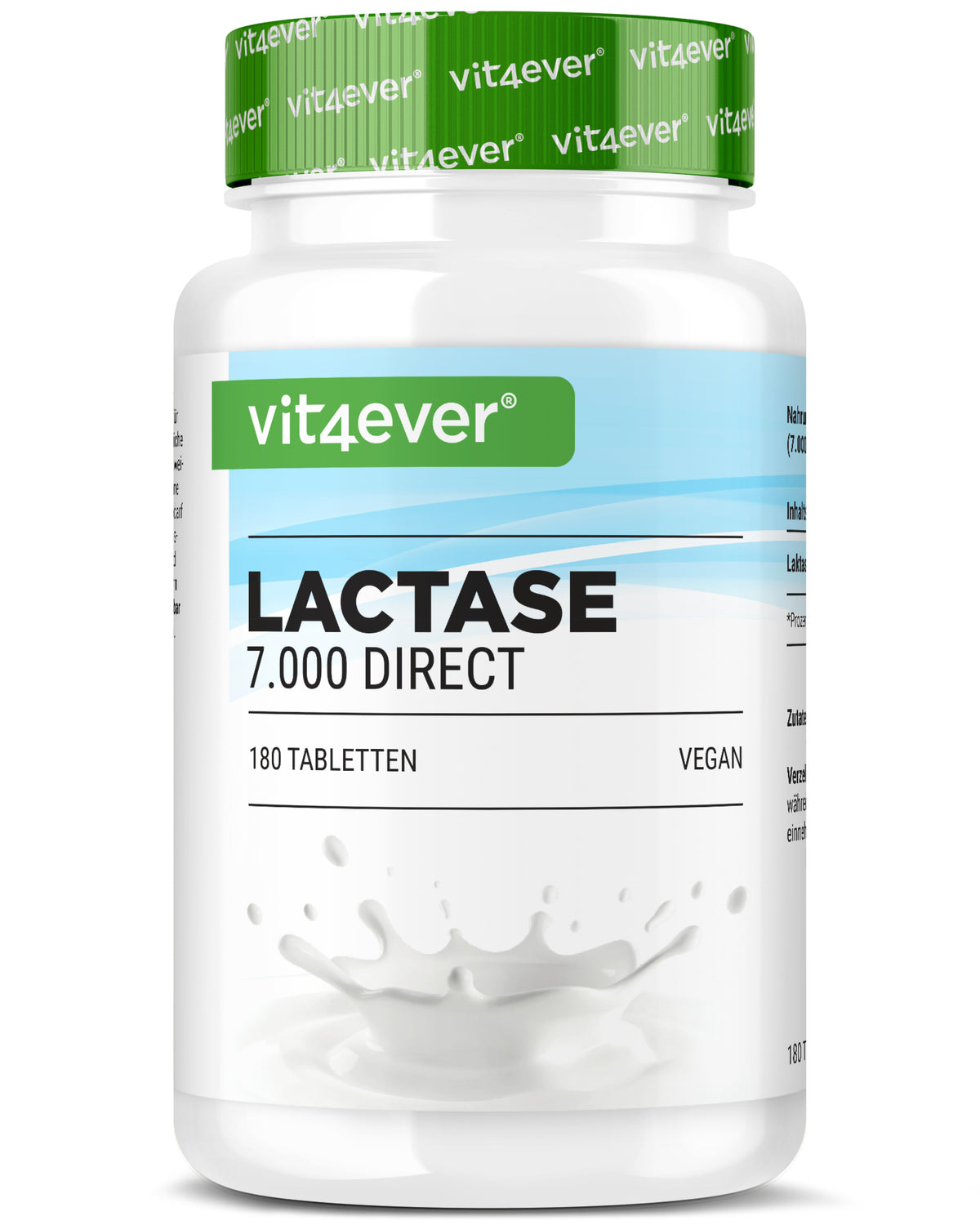 Lactase - à 7000 unités FCC,