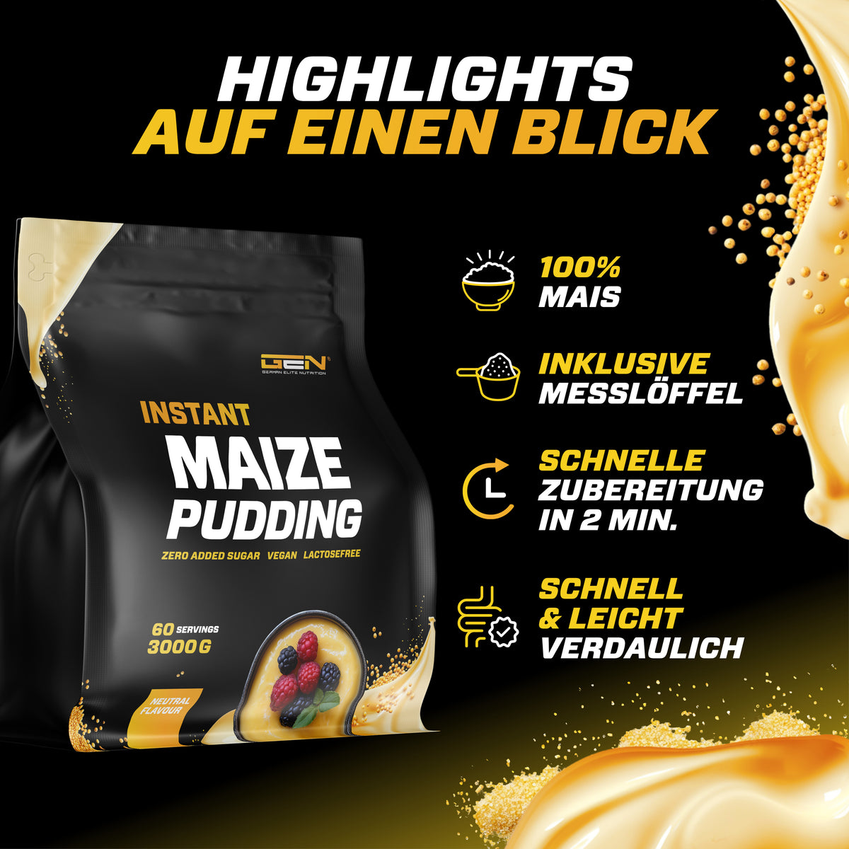 Pudding au maïs