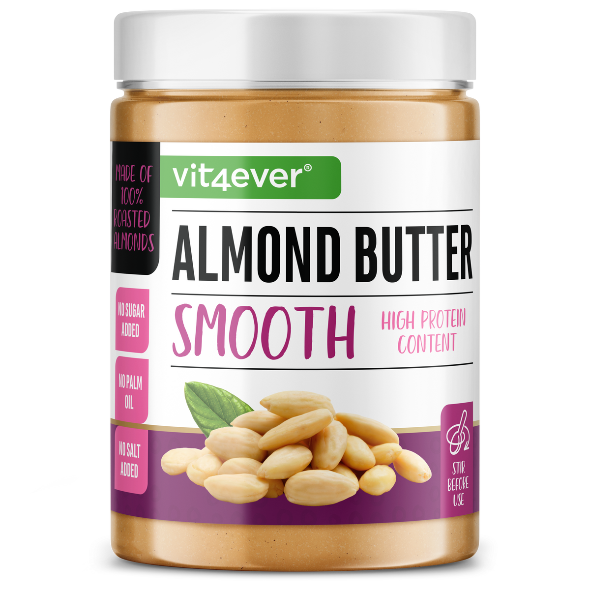 100 % crema de almendra blanca - 1000 g