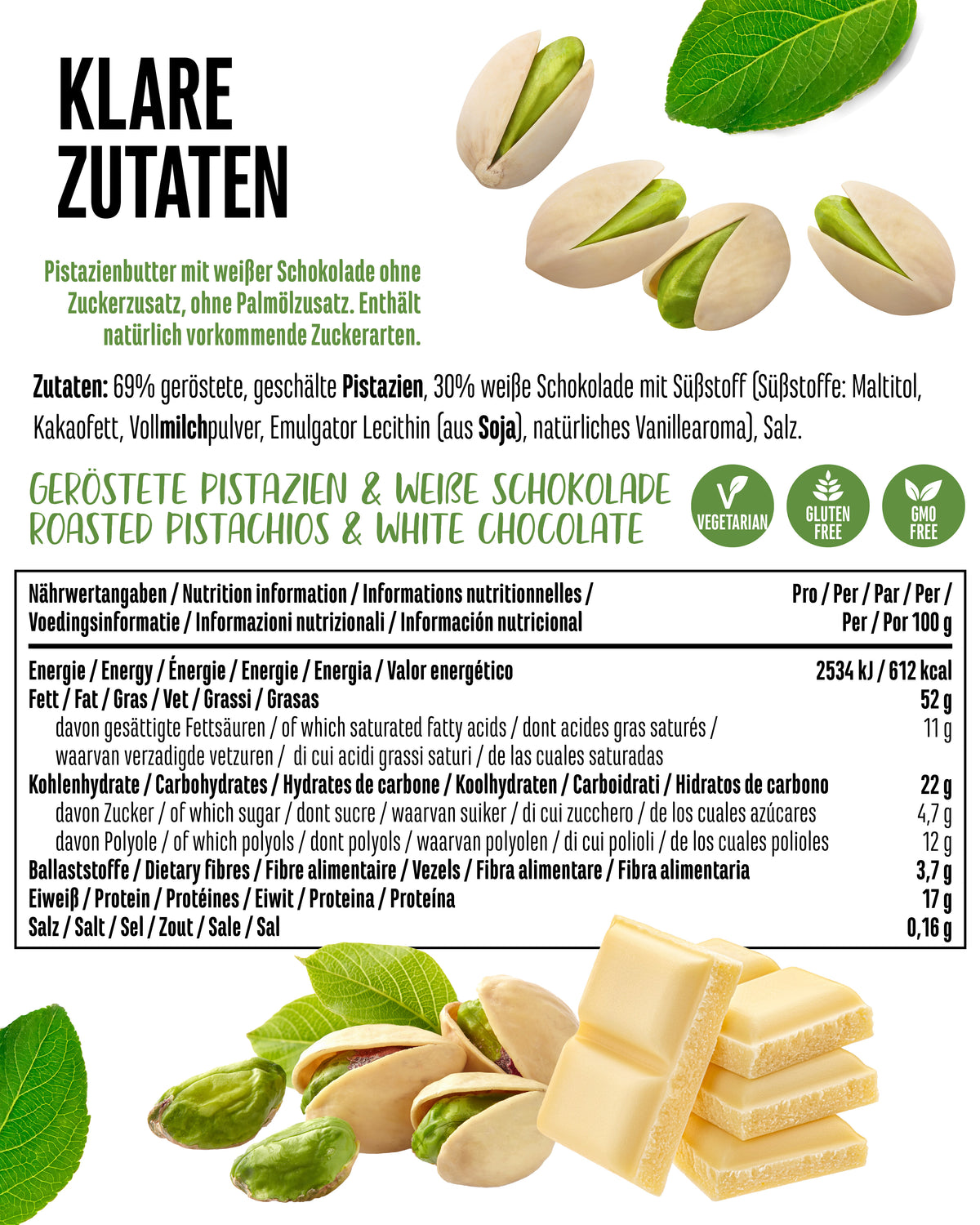 Pistachios - Cream - Pistachio