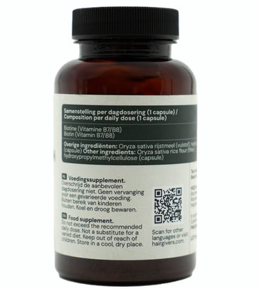 Hairgivers Biotin Supplement 1000 mcg | 120 Kapseln (Vitamin B7) Hairgivers Biotin Supplement 1000 mcg | 120 Kapseln (Vitamin B7)