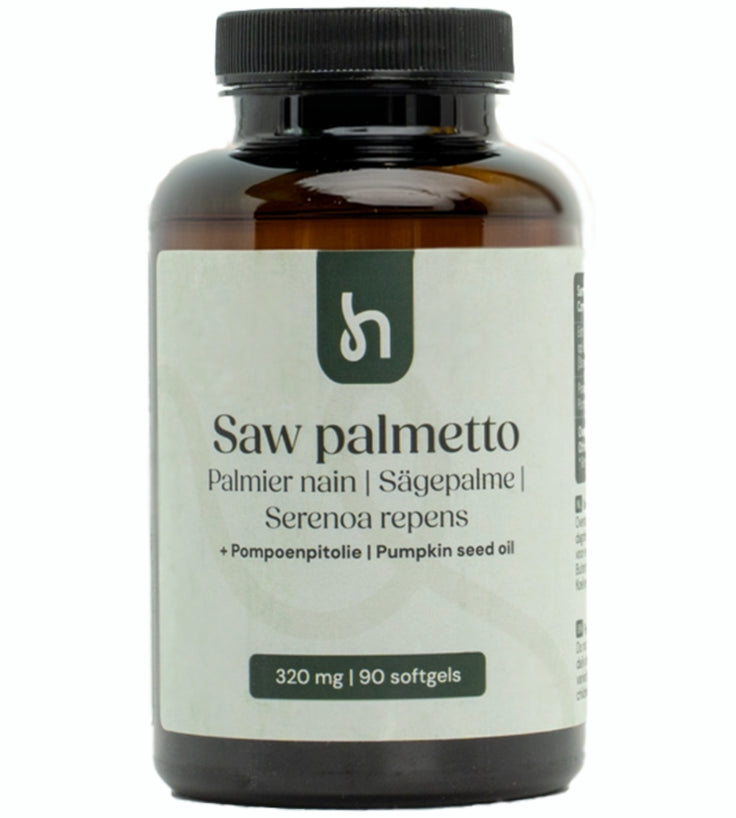 Geschenk: Hairgivers Saw Palmetto Supplement 320 mg | 90 Kapseln (Sägepalm)