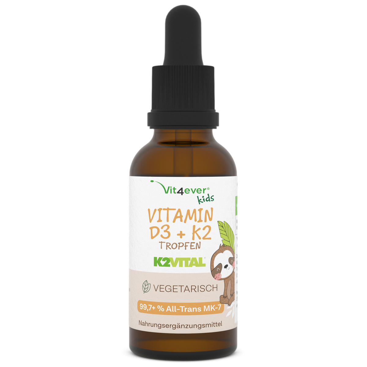 Vitamina D3 + K2 - NIÑOS - Gotas 10 ml