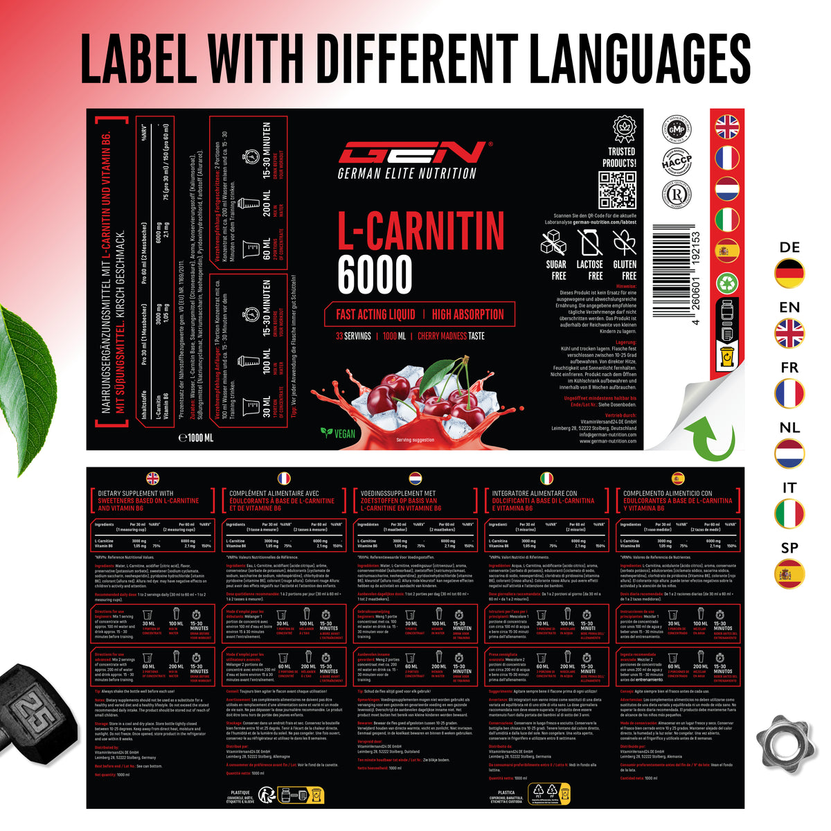 L-Carnitine Liquid
