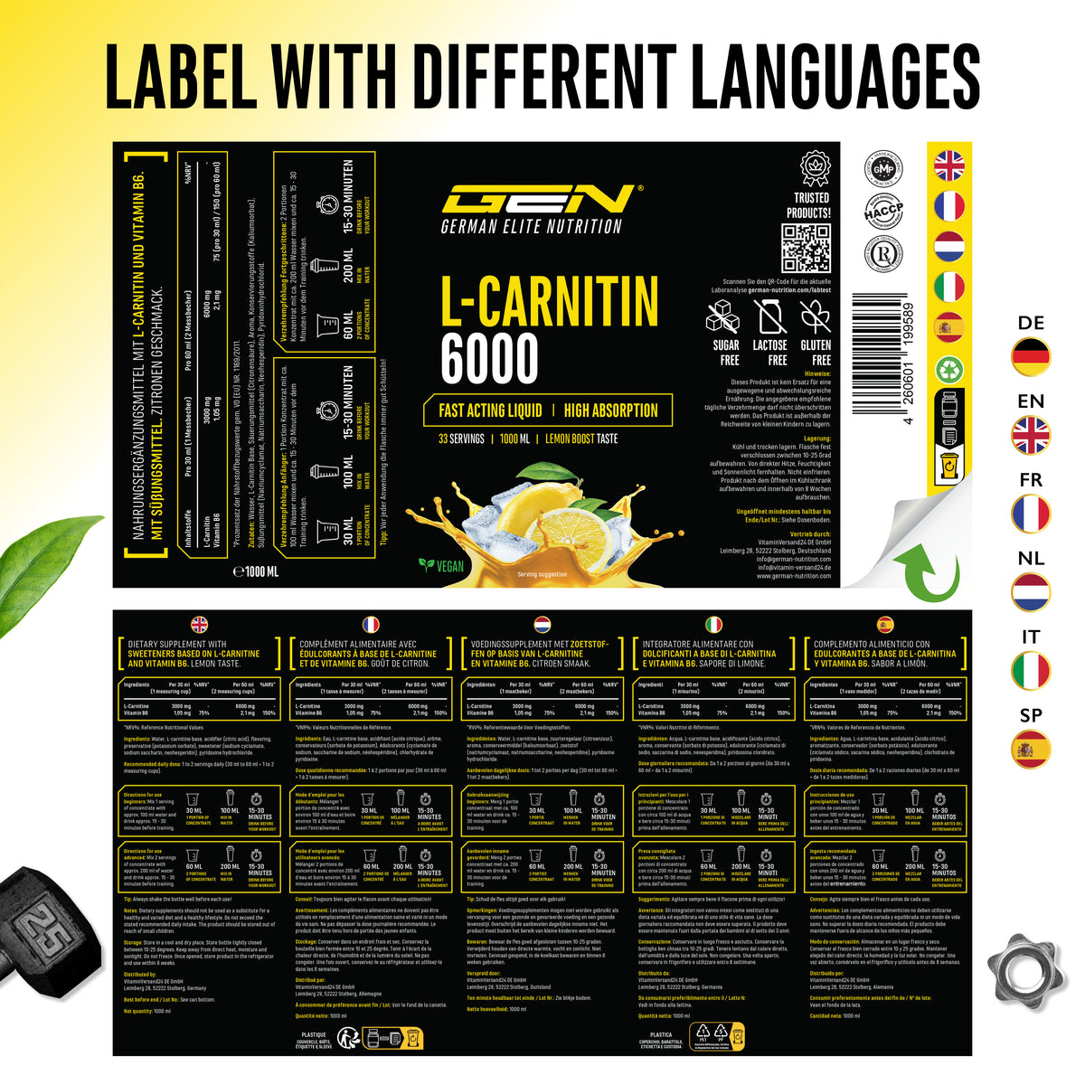 L-Carnitine Liquid