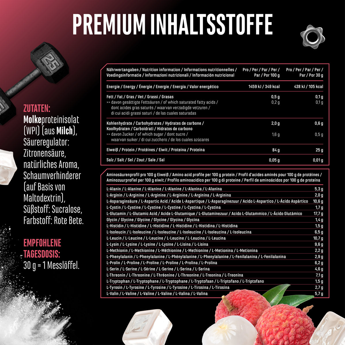 Clear Whey Protein - Fresh Apricot, 900 g