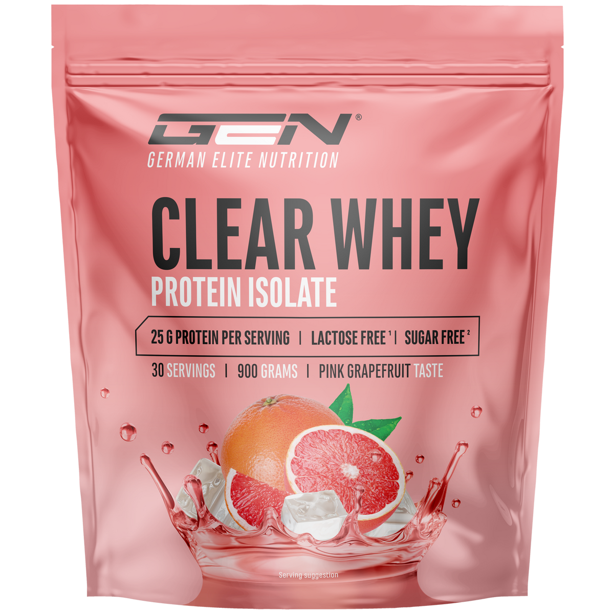 Clear Whey Protein - Fresh Apricot, 900 g