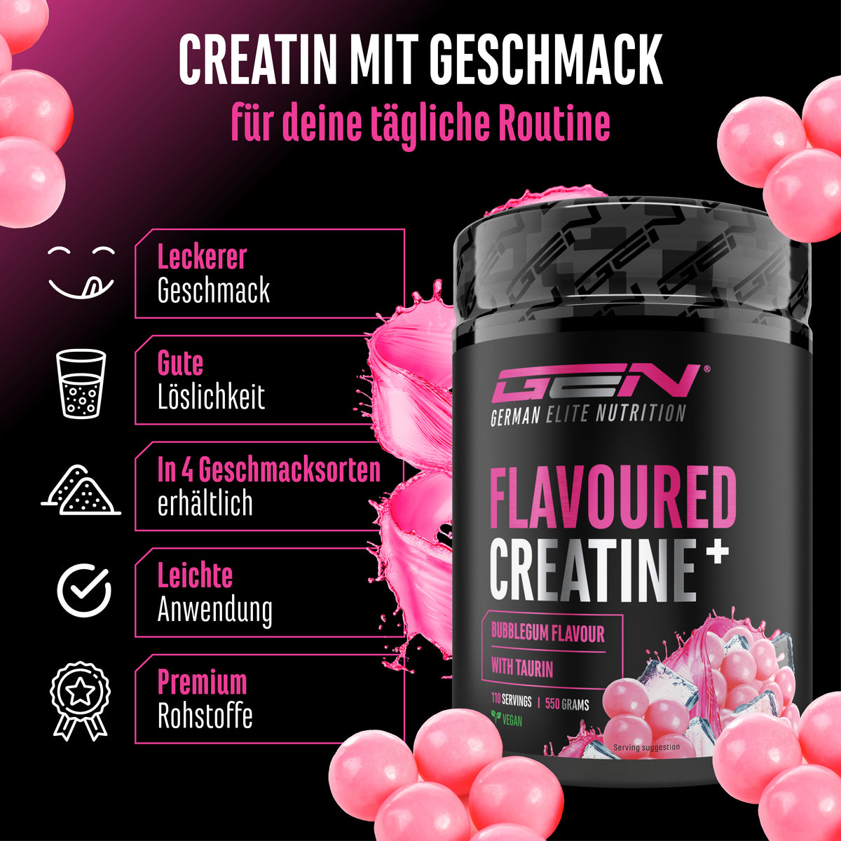 Creatin Plus mit Geschmack