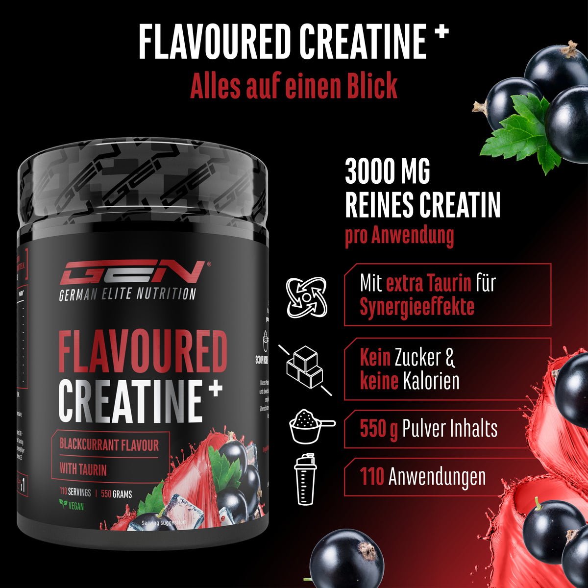 Creatin Plus mit Geschmack