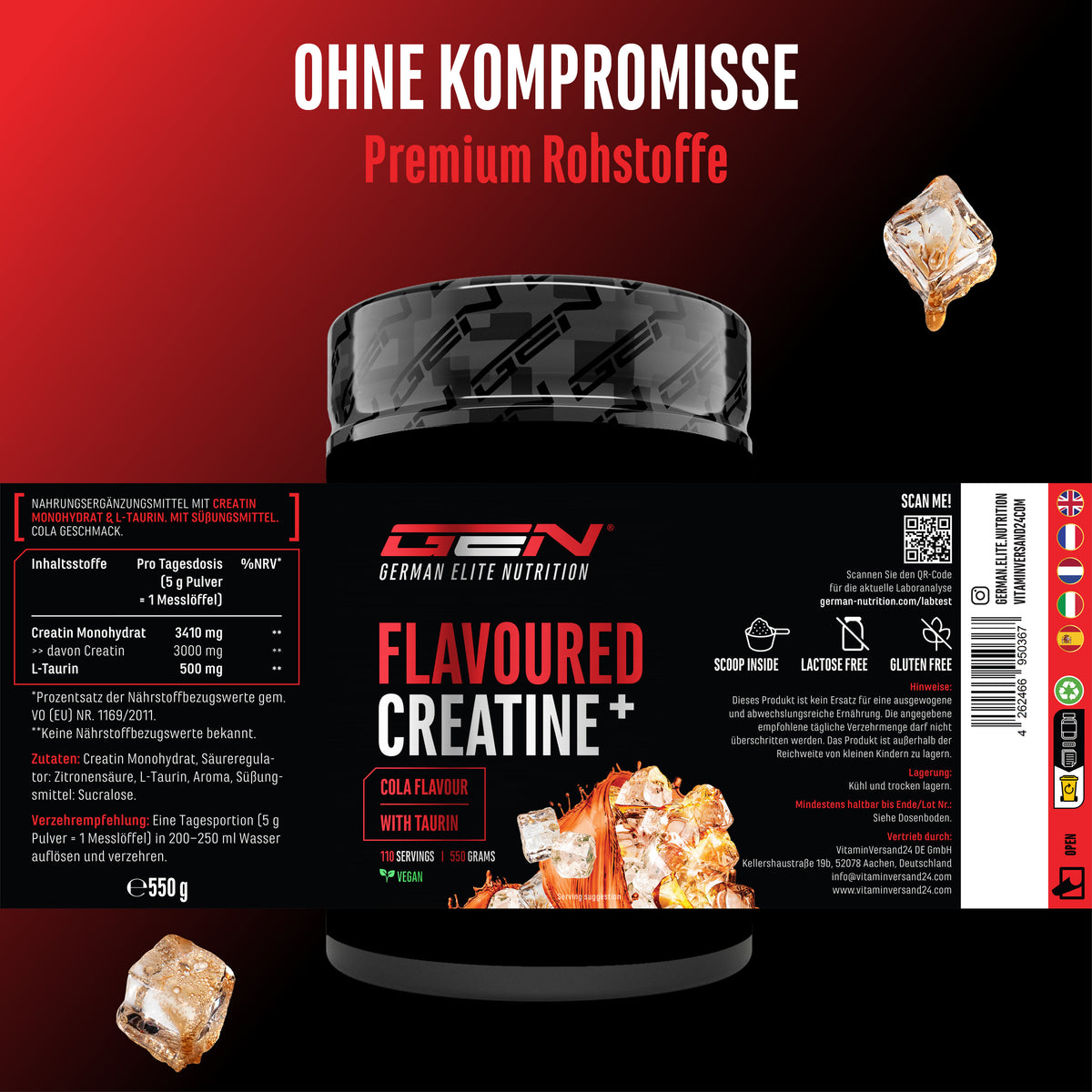 Creatin Plus mit Geschmack