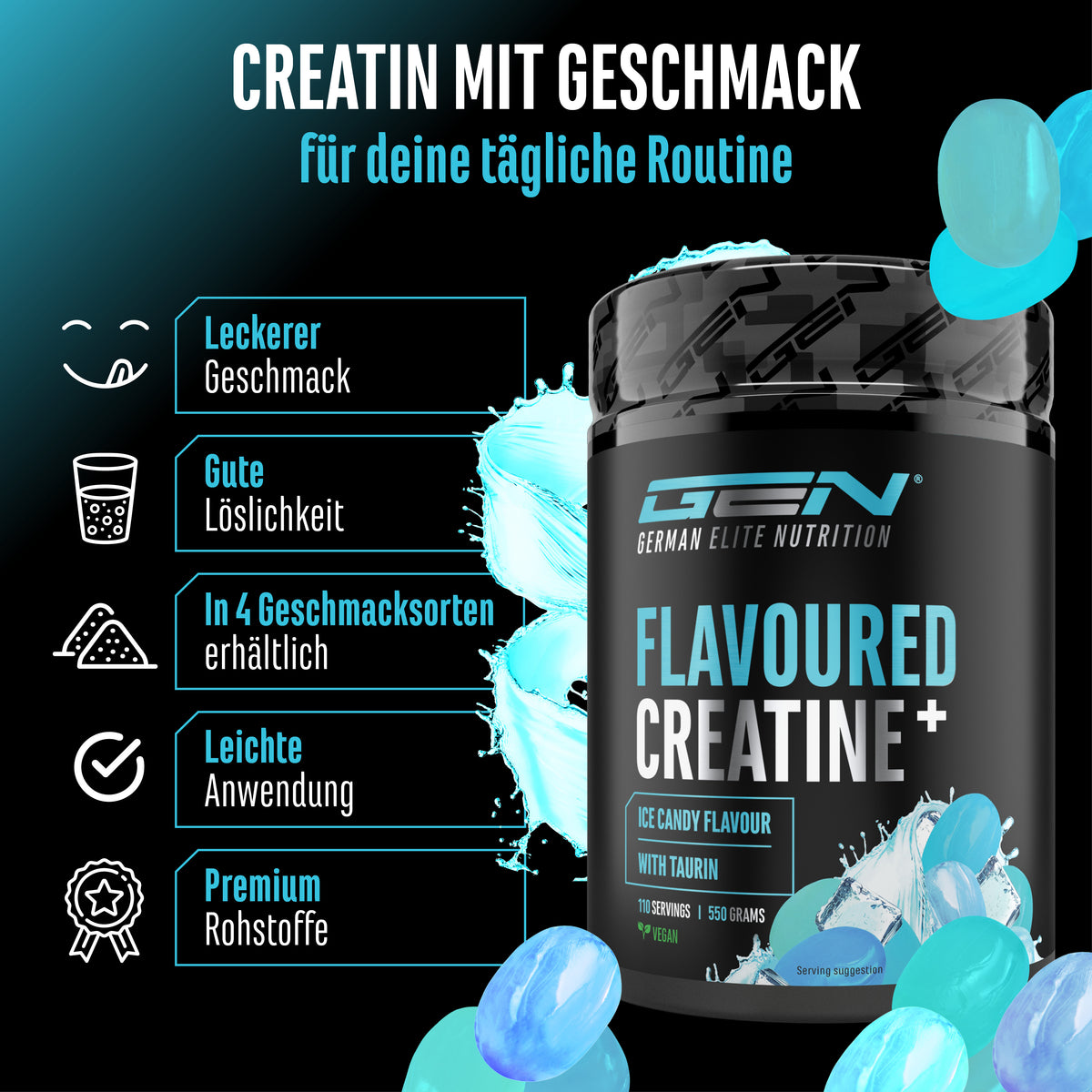 Creatin Plus mit Geschmack