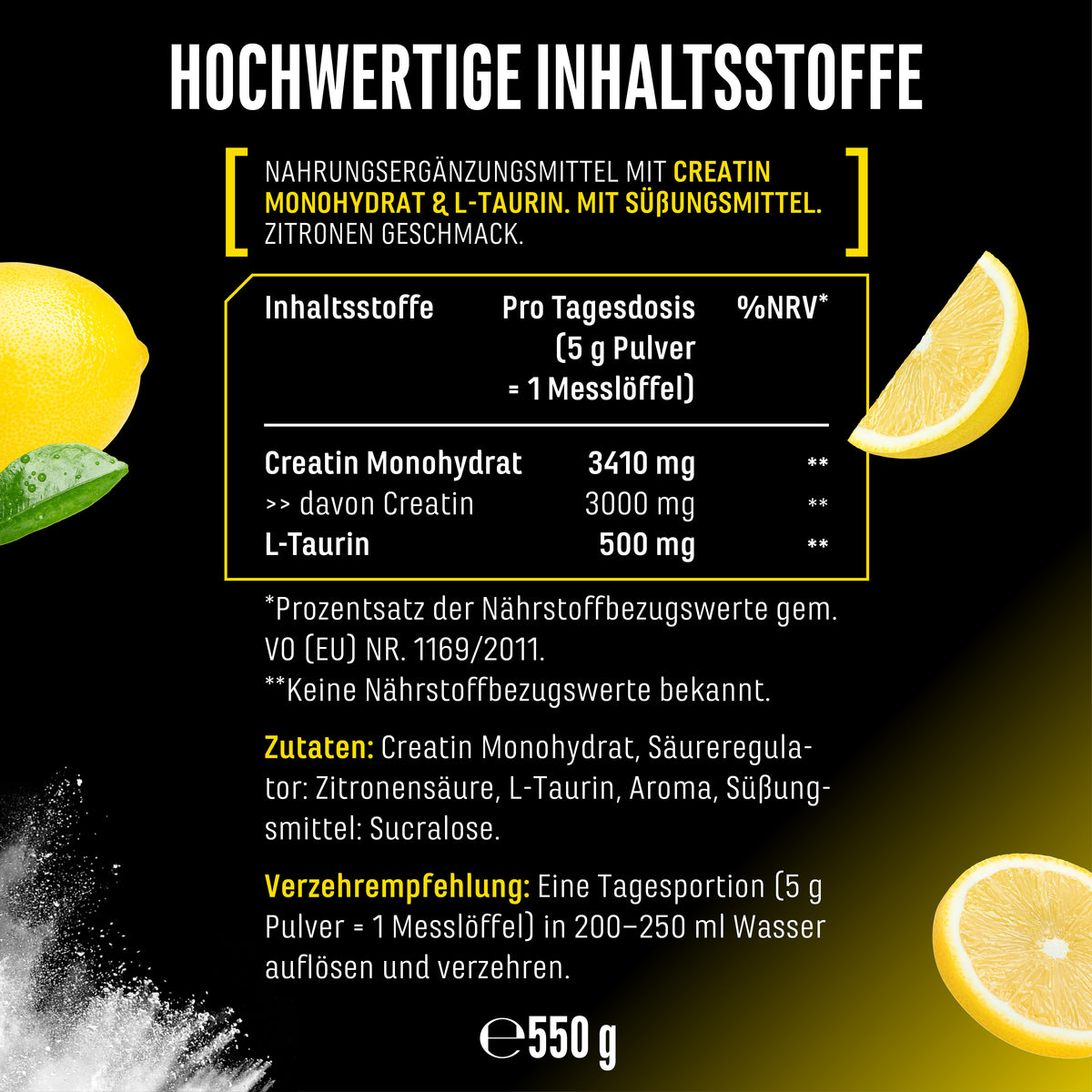 Creatin Plus mit Geschmack