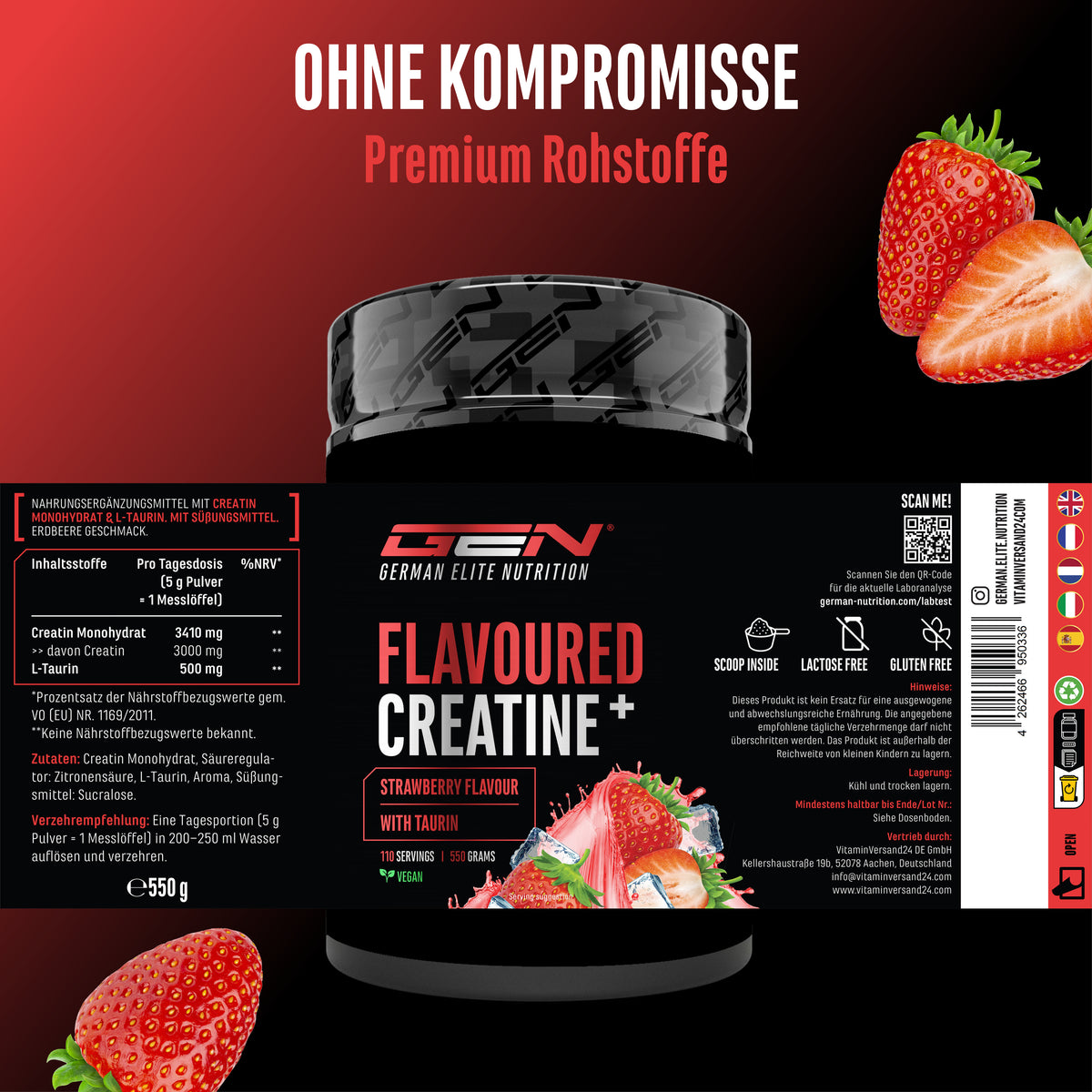 Creatin Plus mit Geschmack
