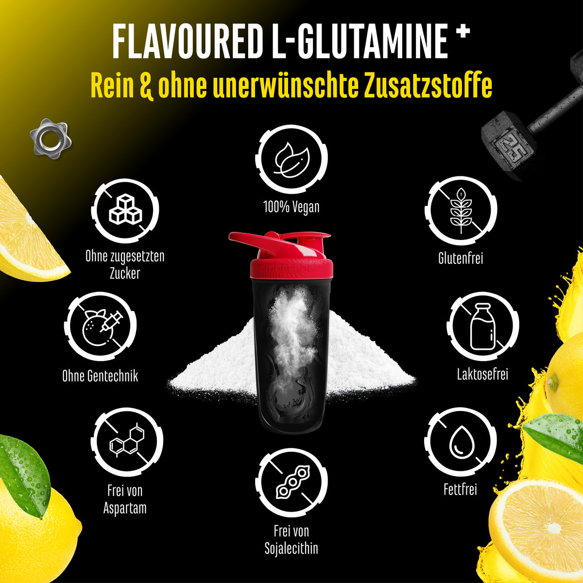 L-Glutamine Powder Flavored