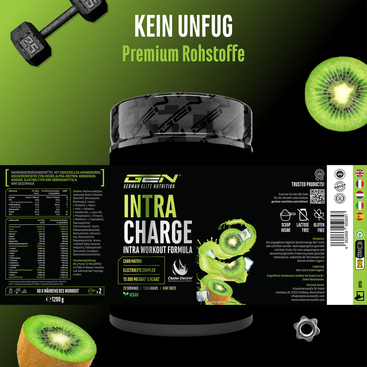 Intra Charge en polvo