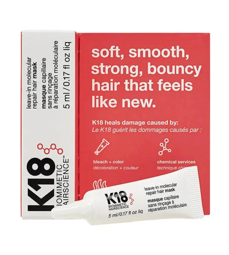 Geschenk: K18 Repair Leave-in-Maske (5 ml) - Hairgivers