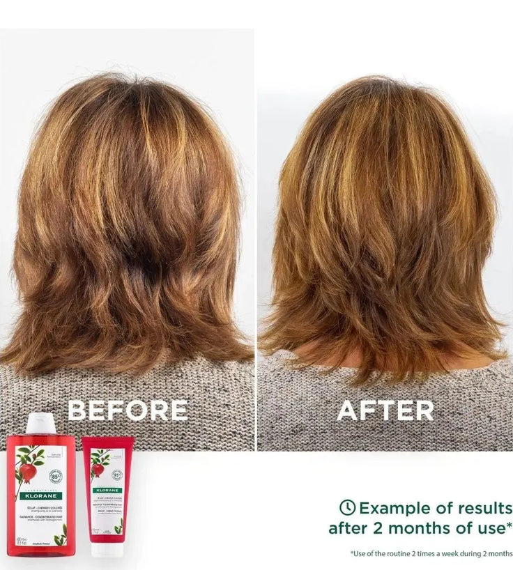 Klorane Shampoo für coloriertes Haar Granatapfel (400 ml) - Hairgivers