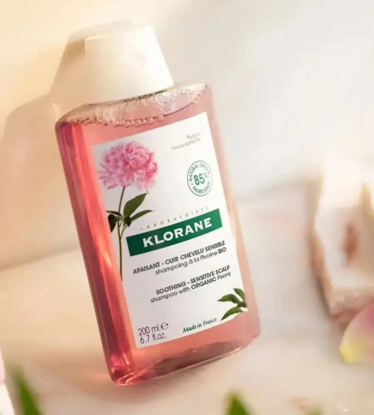 Klorane Shampoo Pfingstrose - empfindliche Kopfhaut (400 ml) - Hairgivers