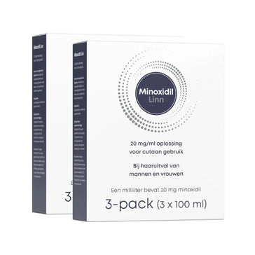 Linn Pharma Minoxidil 2% Haarserum 6-Pack (6x100 ml) Linn Minoxidil 2% 6-Pack (6x100ml) - Hairgivers