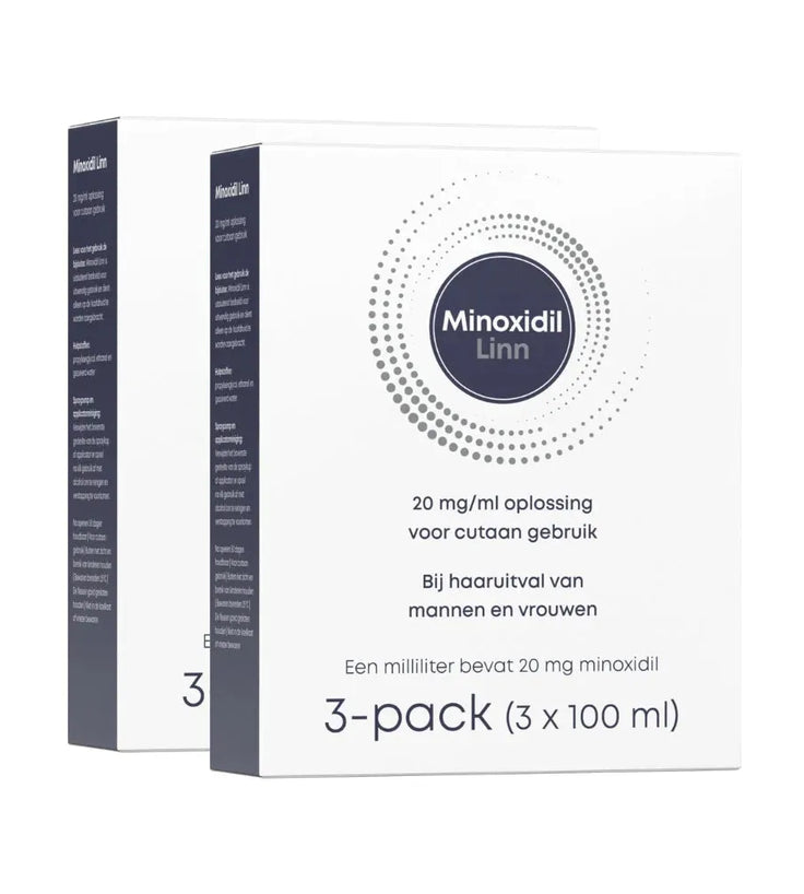 Linn Minoxidil 2% 6-Pack (6x100ml) - Hairgivers