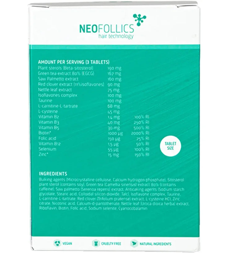 Neofollics Tabletten gegen Haarausfall - Hairgivers