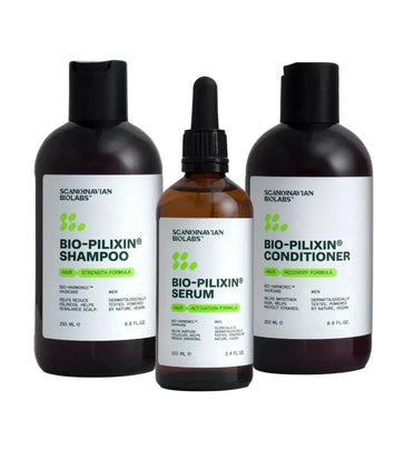 Scandinavian Biolabs Shampoo + Conditioner + Serum (Mann) Scandinavian Biolabs Haarwuchsbehandlung (Mann) - Hairgivers
