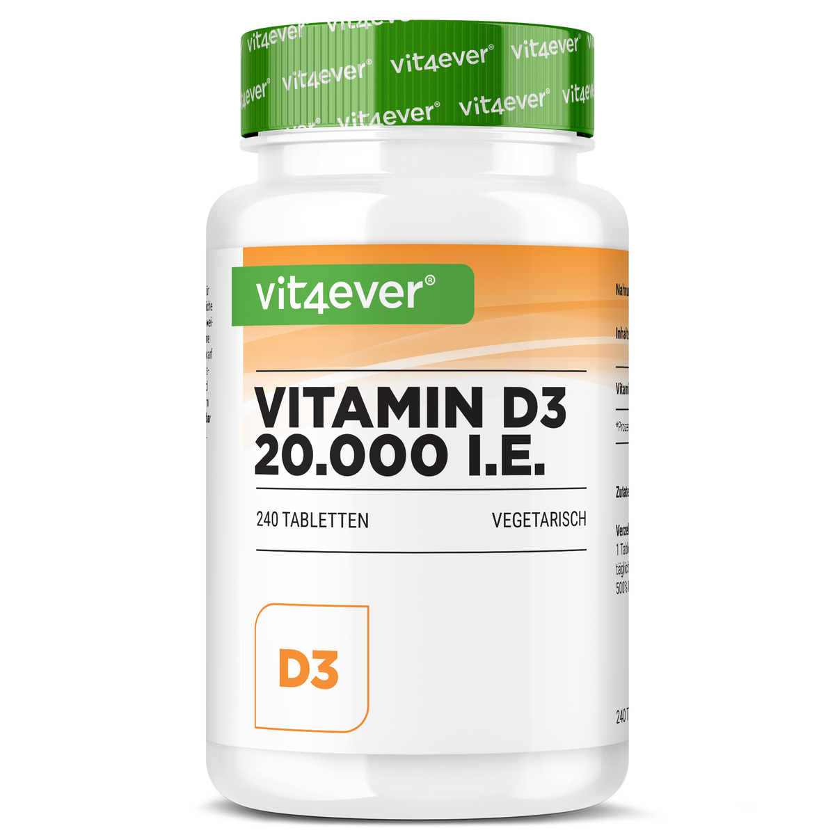 Vitamin D3 Depot 20,000 IU