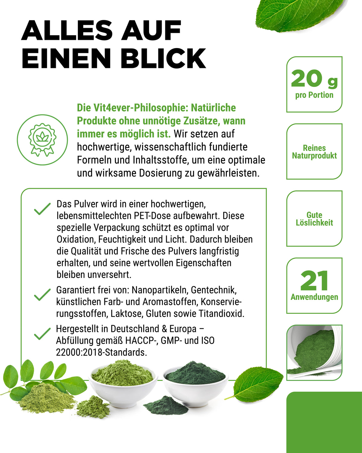 Superfood Mix - 420 g poeder (Shake)