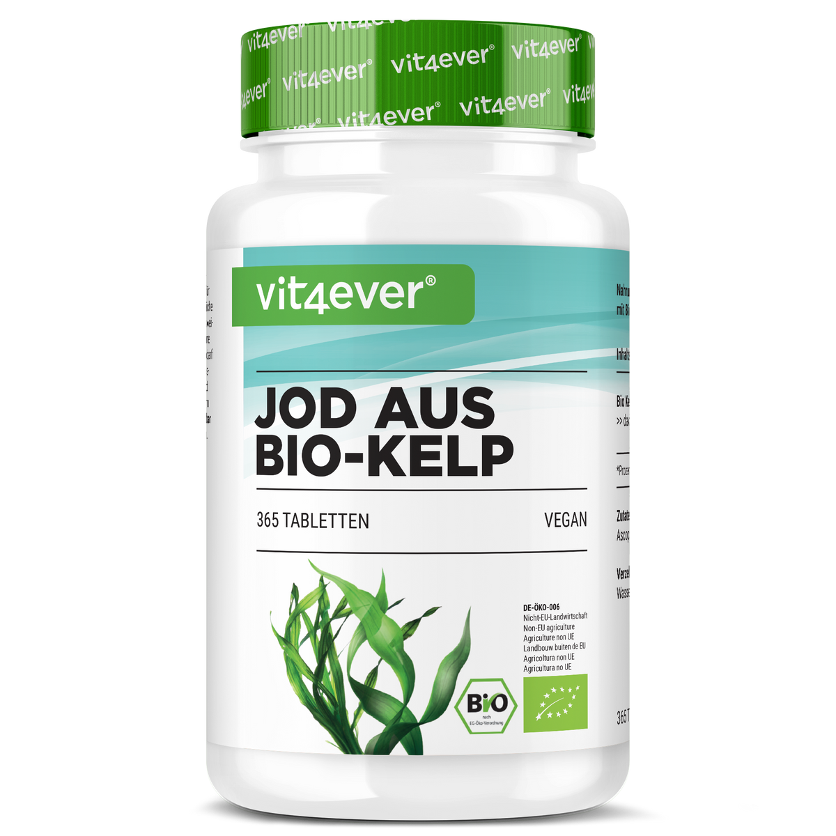 Extracto de kelp ecológico (yodo natural) - 200 µg