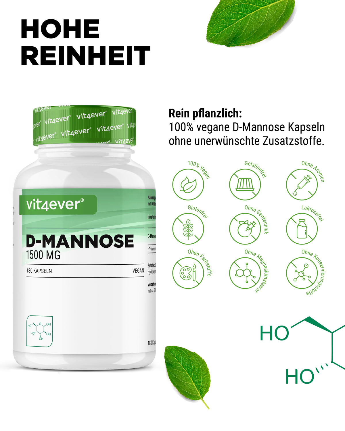 D-Mannosio - 750 mg