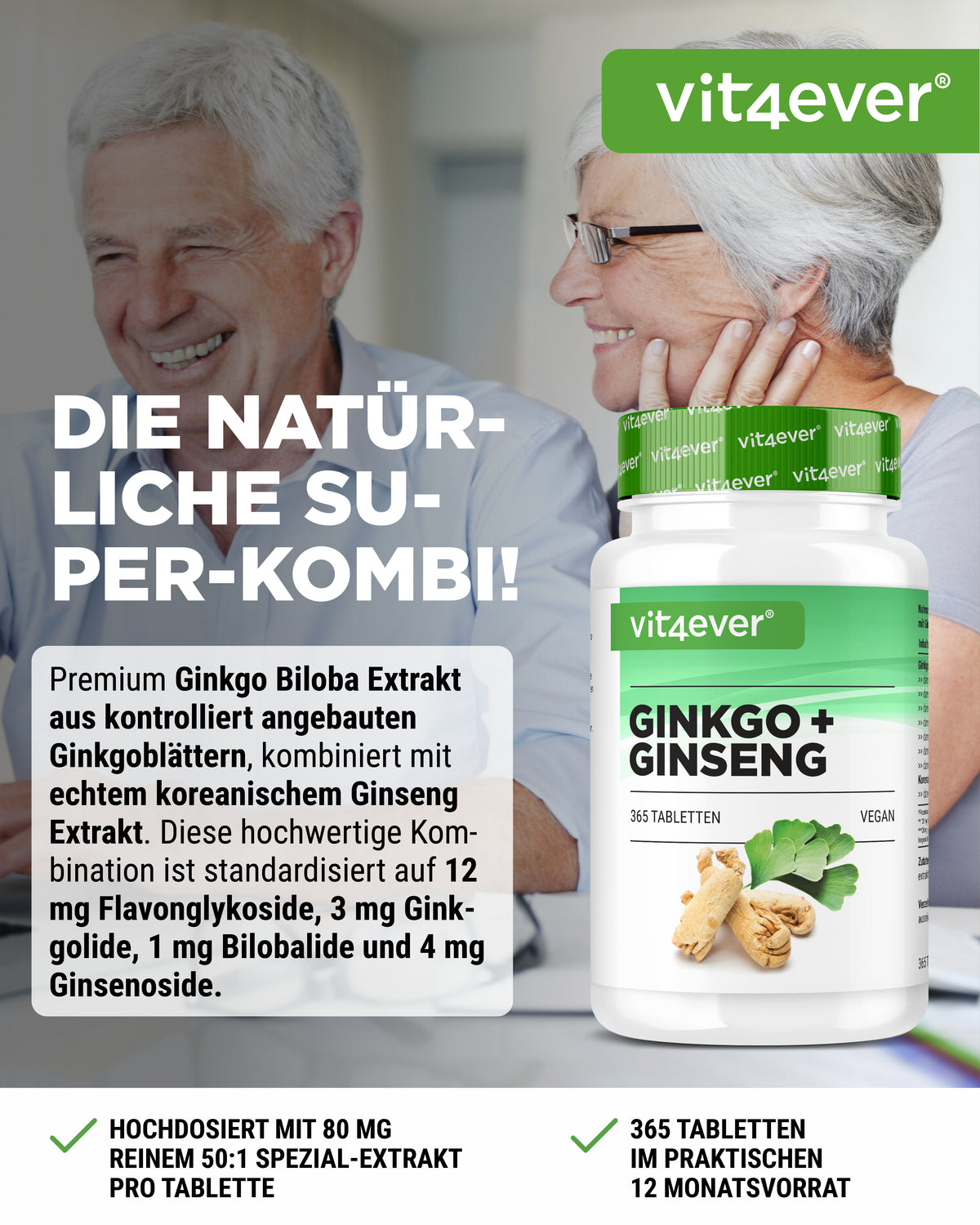 Ginkgo & Ginseng Extrakt