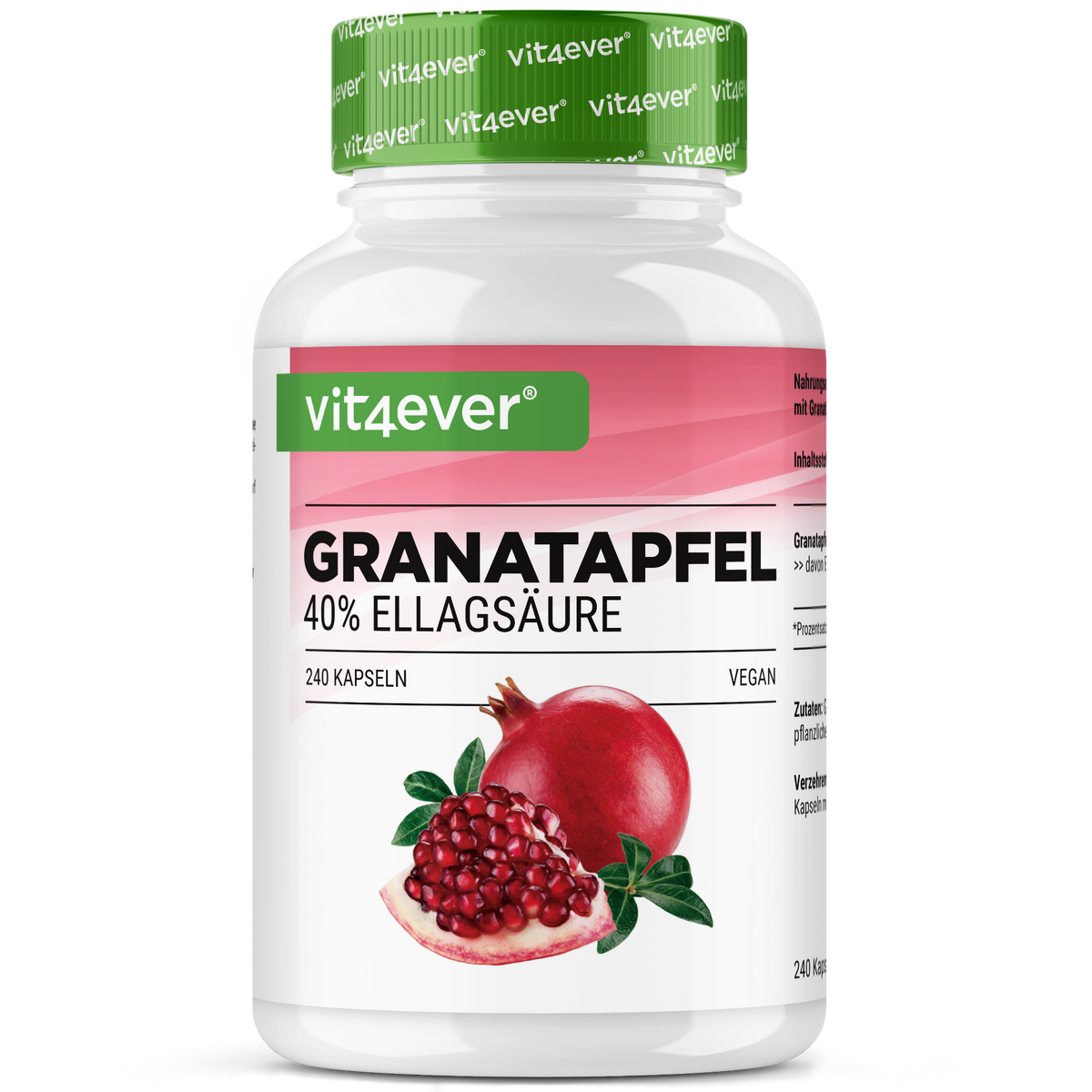 Granaatappeléxtract, 240 capsules