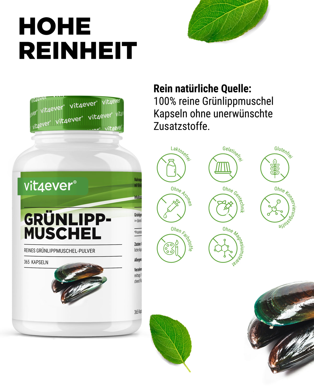 Green-lipped Mussel - 600 mg