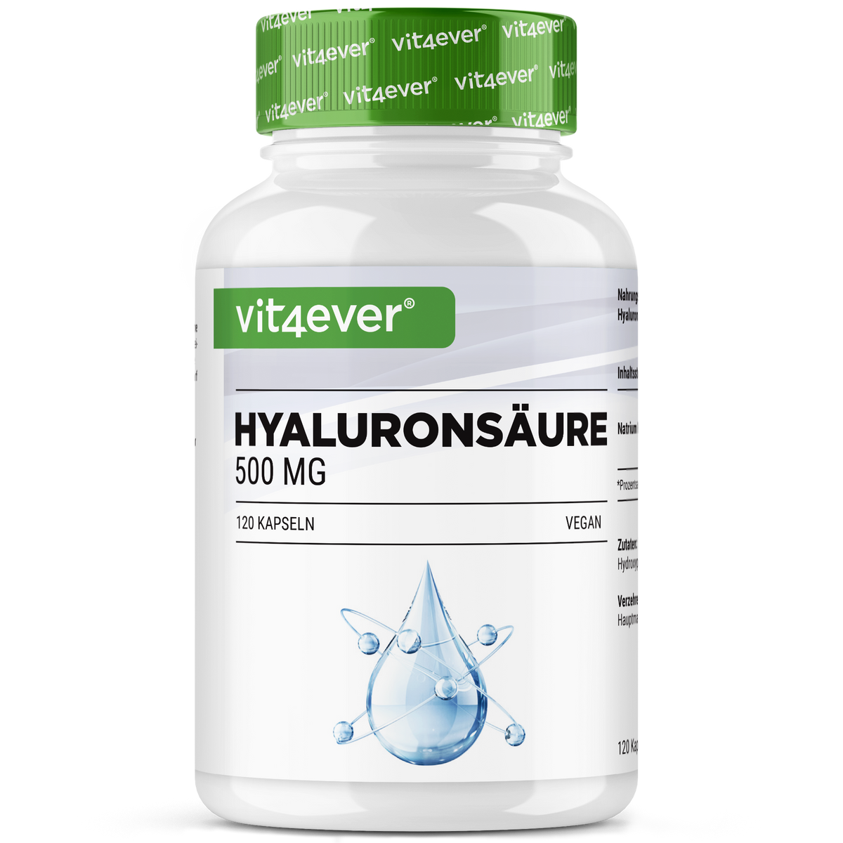 Hyaluronic Acid 500 mg - 500-700 kDa