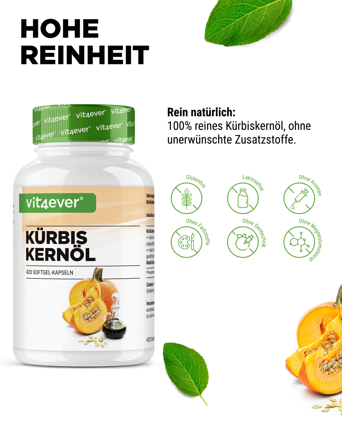 Kürbiskernöl Kapseln