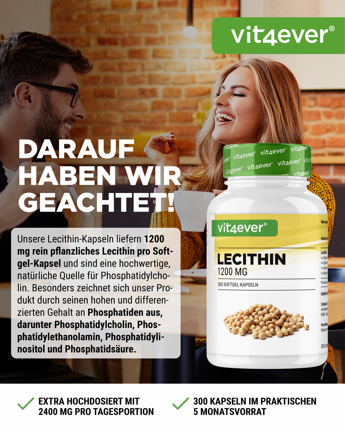 Lecithin - 1200 mg