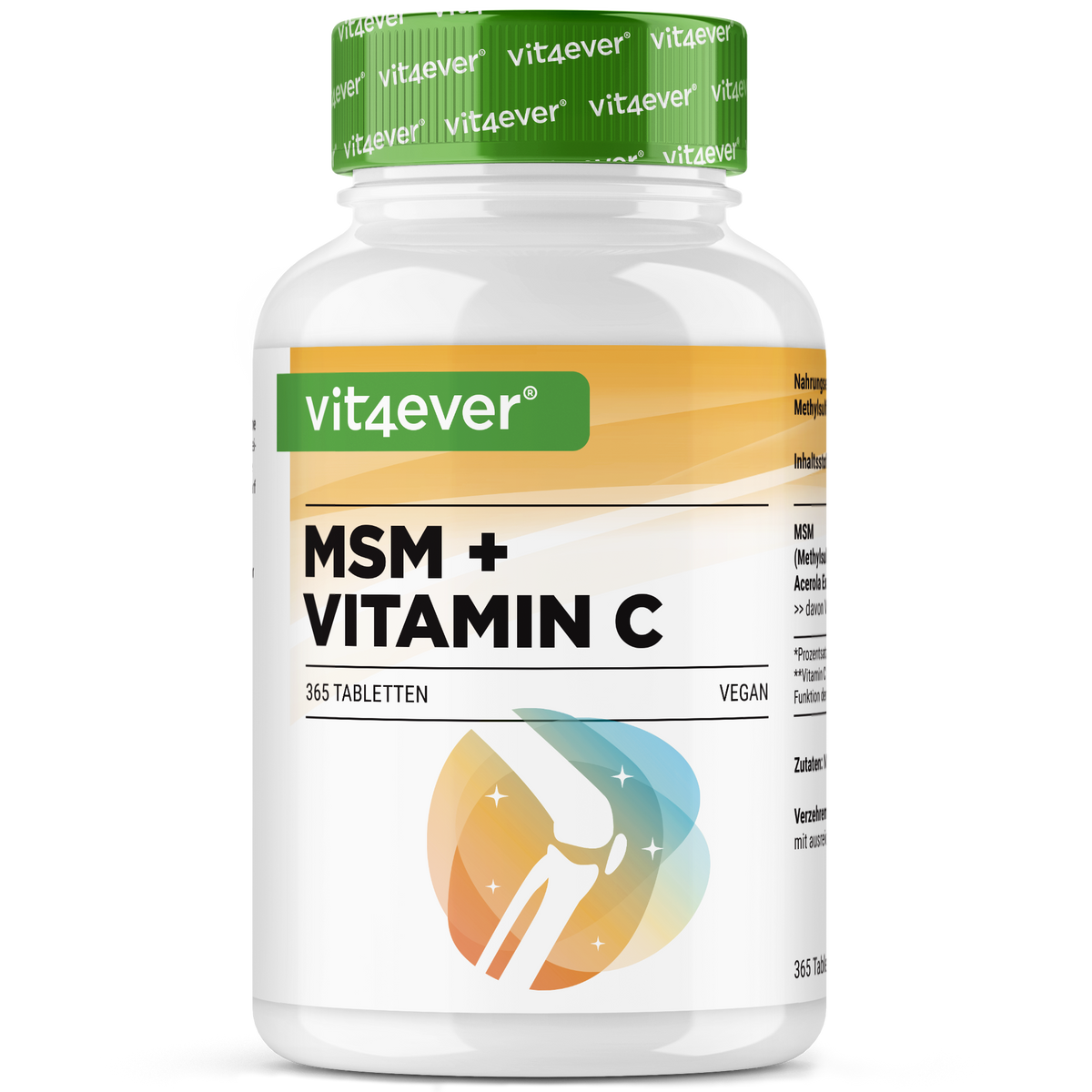 MSM + Vitamina C - 1000mg