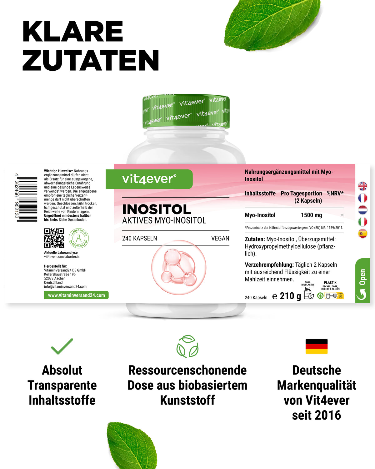 Mio-Inositol - 750 mg
