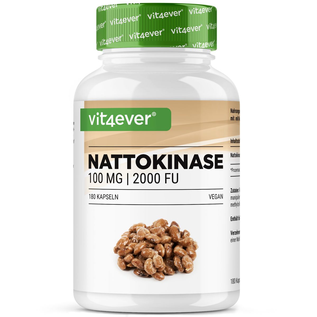 Nattokinase 100 mg (20,000 FU/g)