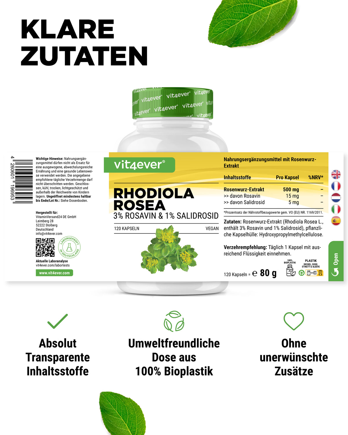 Rhodiola Rosea (Rhodiola Rosea Extract)