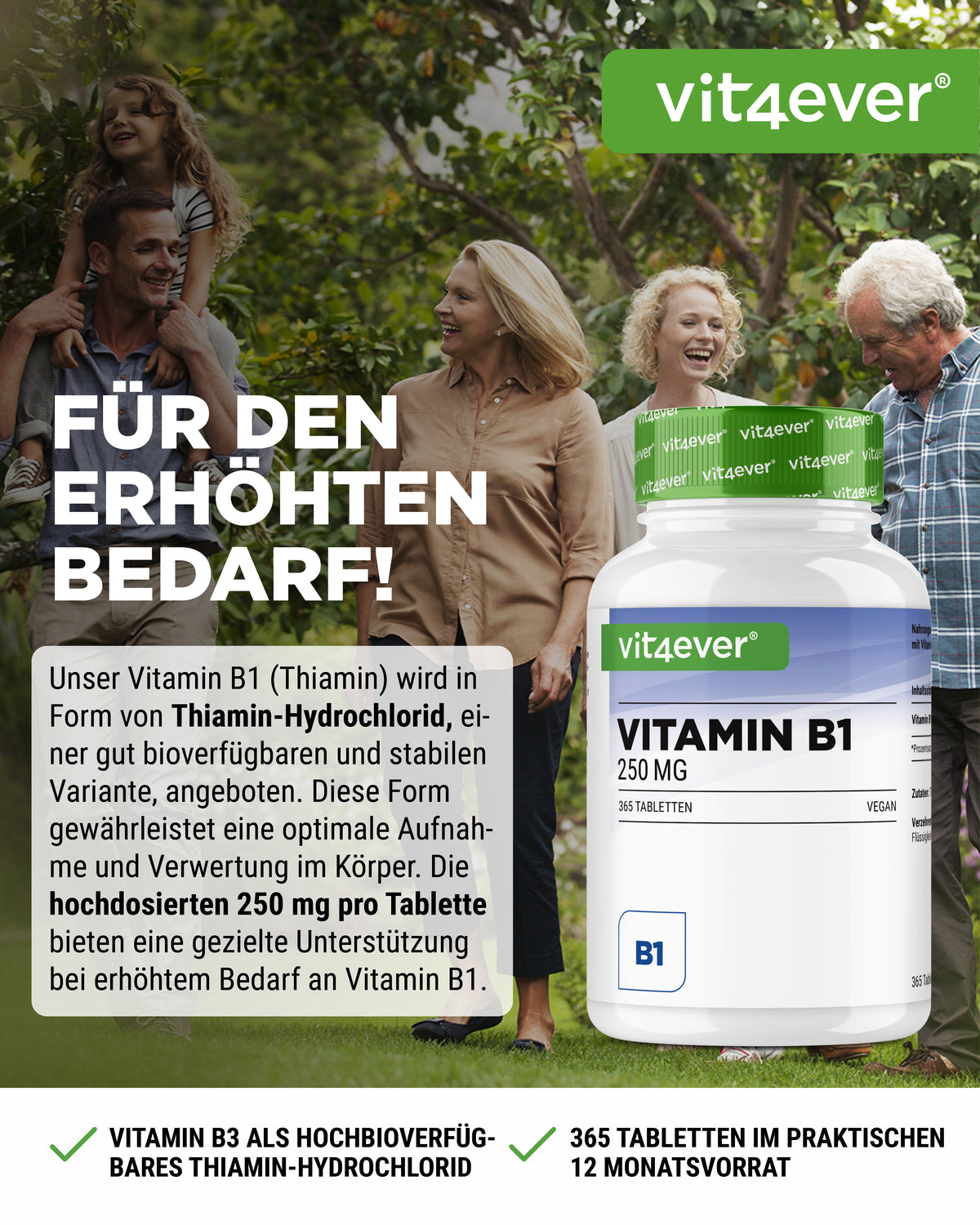 Vitamine B1 - 250 mg
