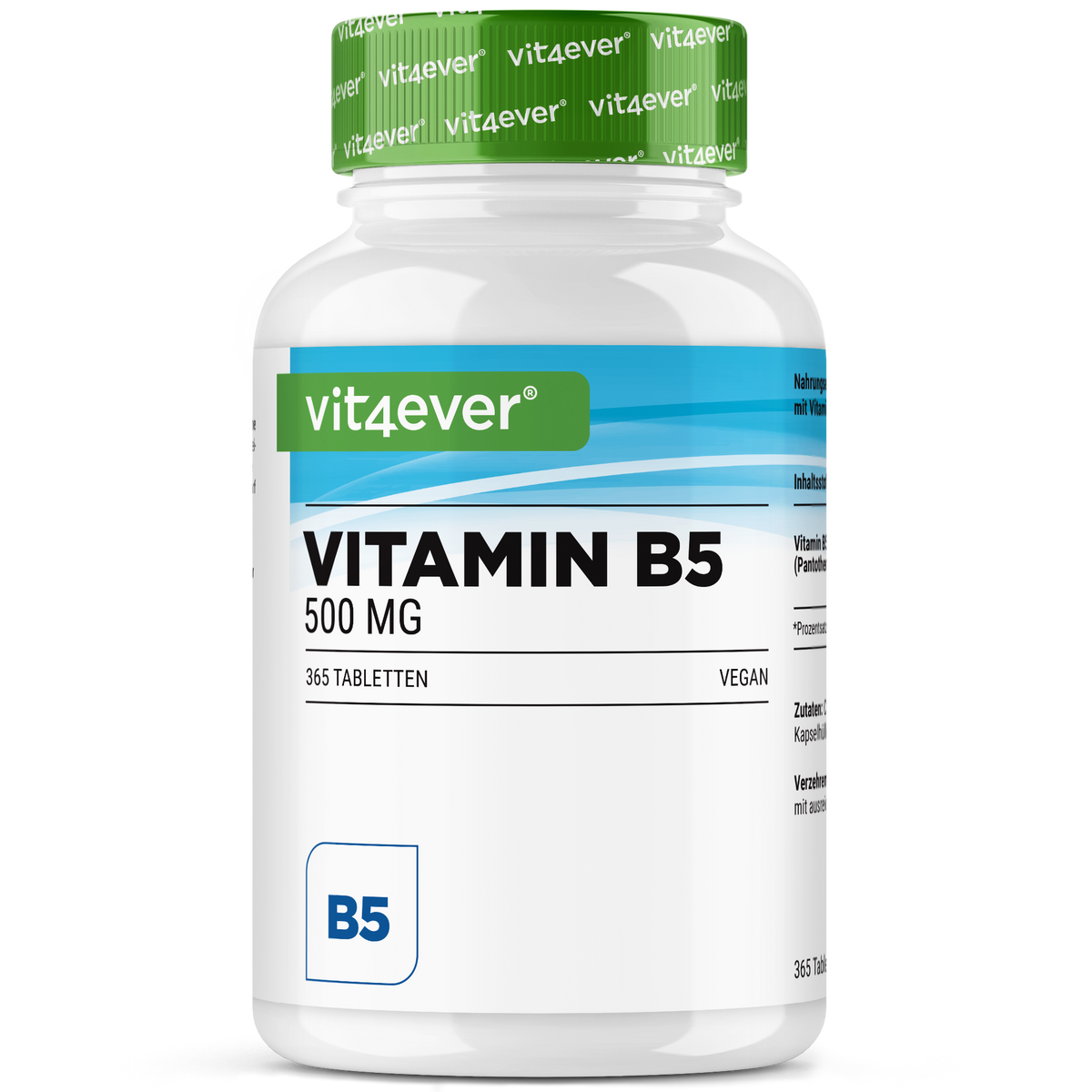 Vitamine B5 - 500 mg