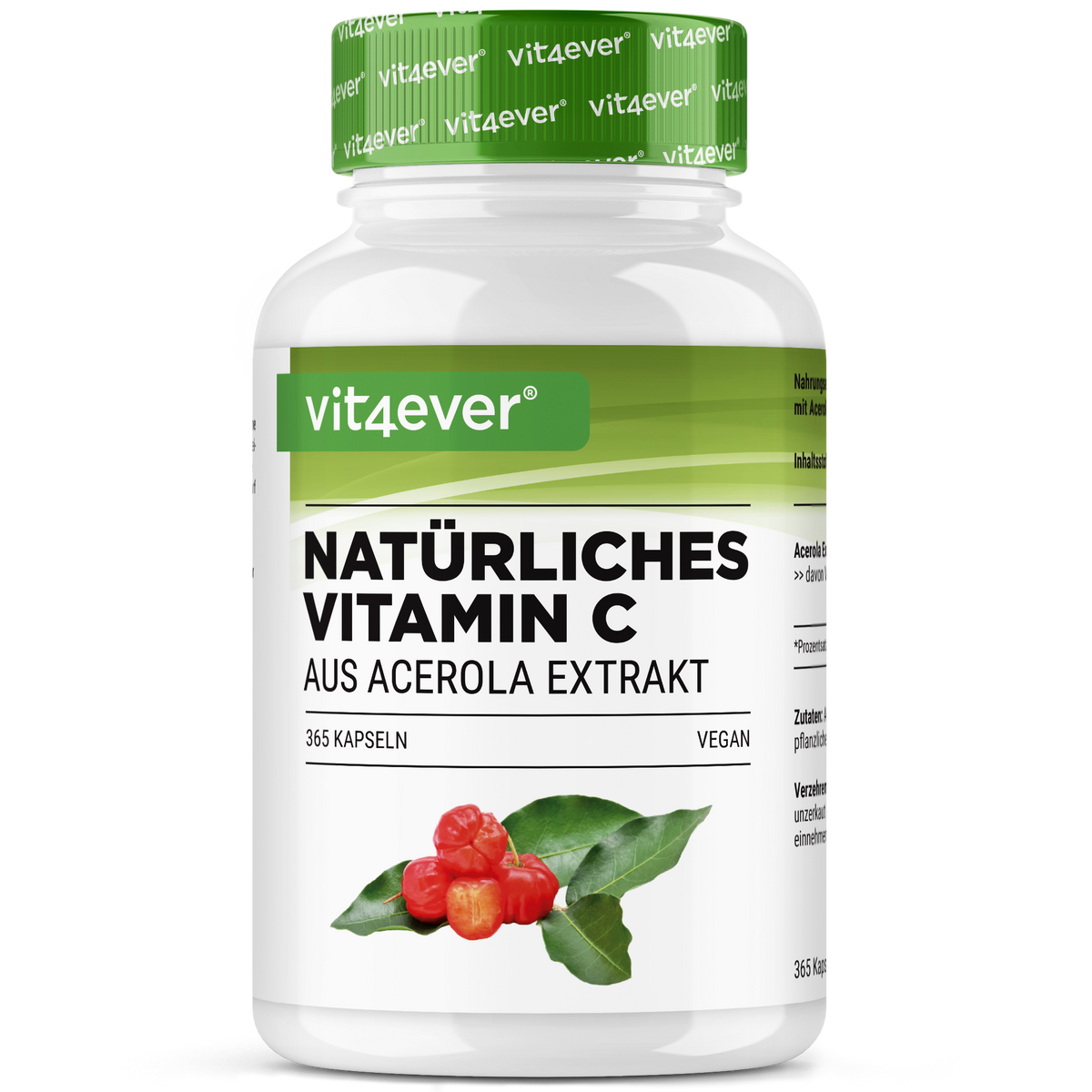 Vitamina C natural de Acerola