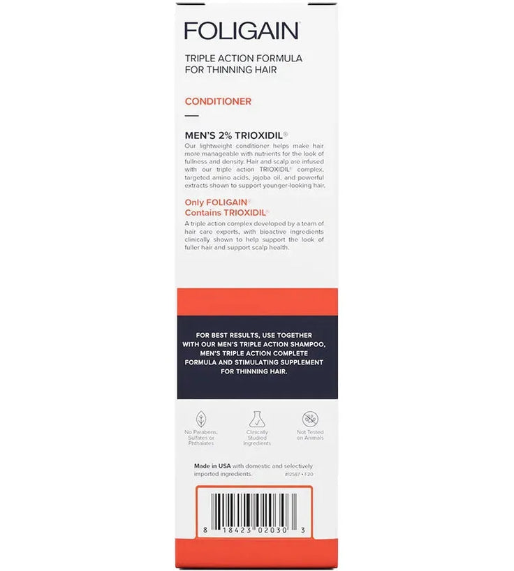 Foligain Conditioner für Männer (236 ml) - Hairgivers