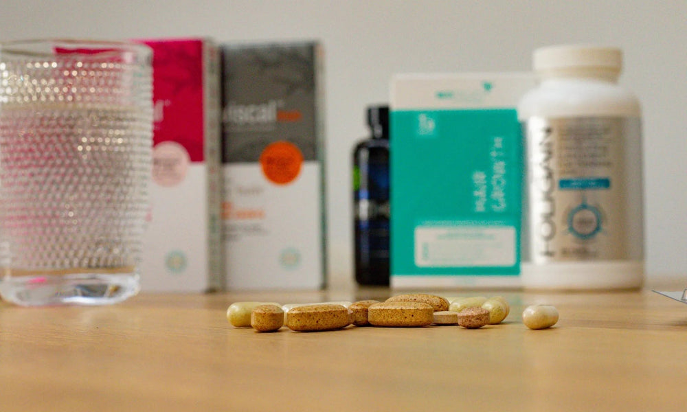 Vitamine und Mineralstoffe gegen Haarausfall